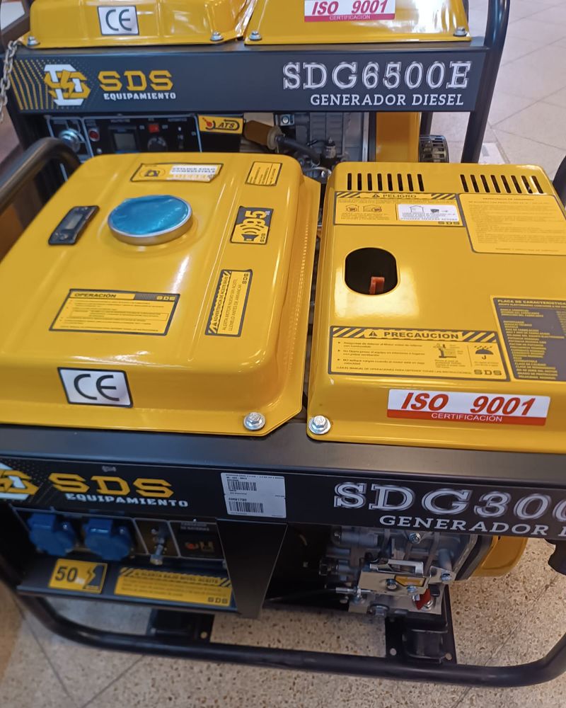 Generador diésel SDS SDG6500E