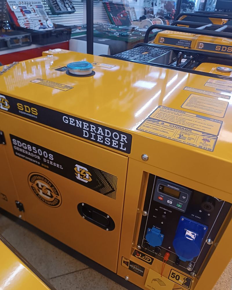 Generador diésel silencioso SDS SDG8500S