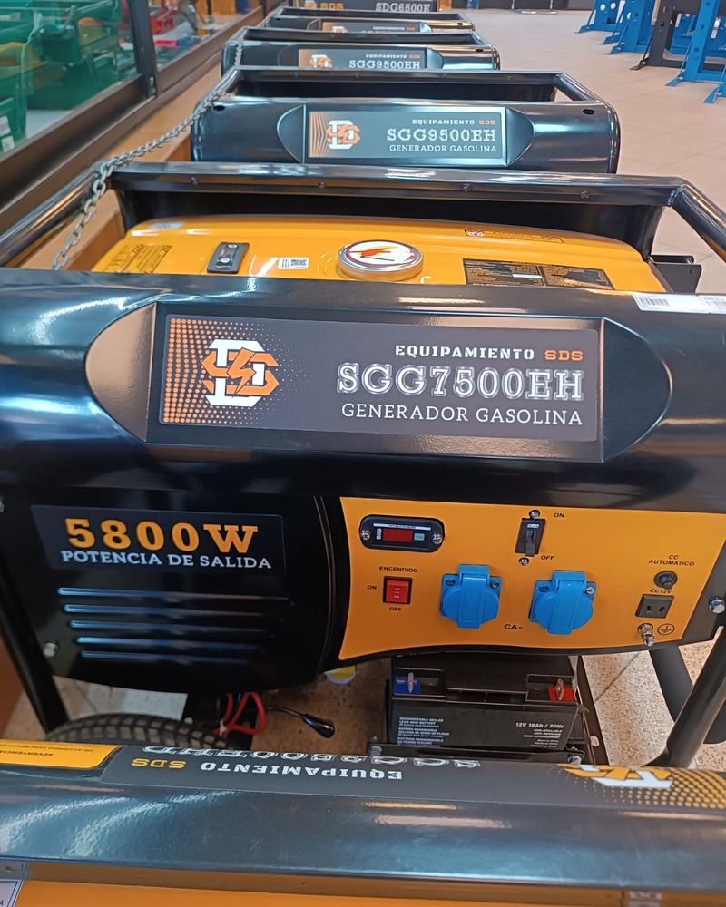 Generador SDS SGG7500EH de 5.800 W